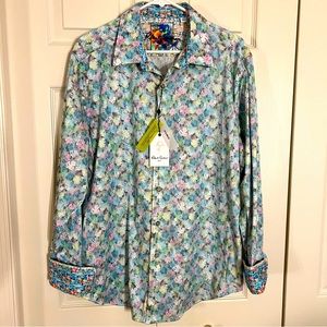 NWT Robert Graham long sleeve shirt